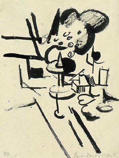 Theo van Doesburg Still life